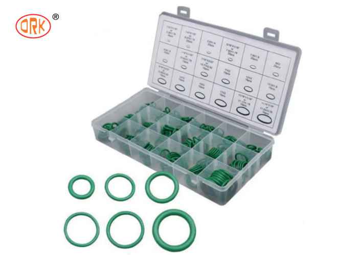 Πράσινο πλαίσιο 18 δαχτυλιδιών HNBR 240PCS Ο εξάρτηση δαχτυλιδιών μεγεθών Ο για τον κλιματισμό